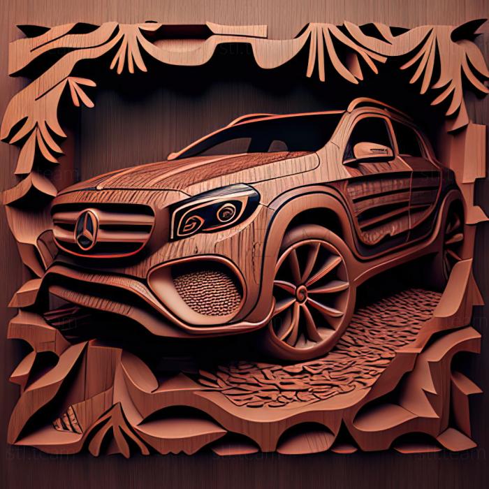 3D model Mercedes Benz GLA (STL)